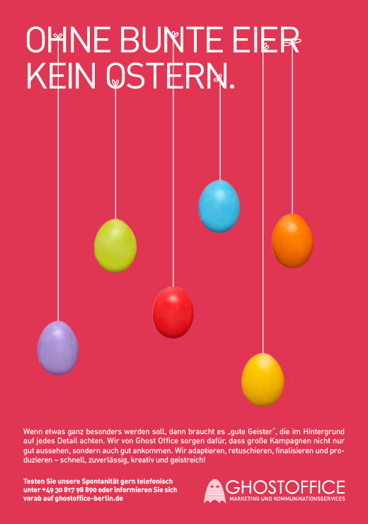 Ohne Bunte Eier kein Ostern.